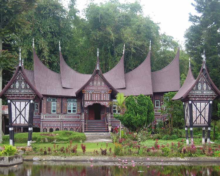 Detail Gambar Rumah Gadang Untuk Diwarnai Nomer 43