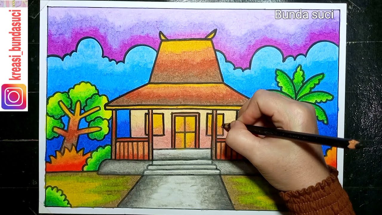 Detail Gambar Rumah Joglo Untuk Anak Nomer 12