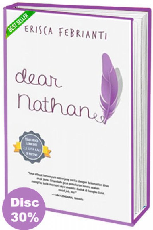 Detail Gambar Sampul Buku Dear Nathan Nomer 5
