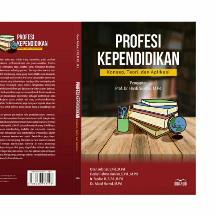 Detail Gambar Sampul Buku Profesi Kependidikan Ombak Nomer 10