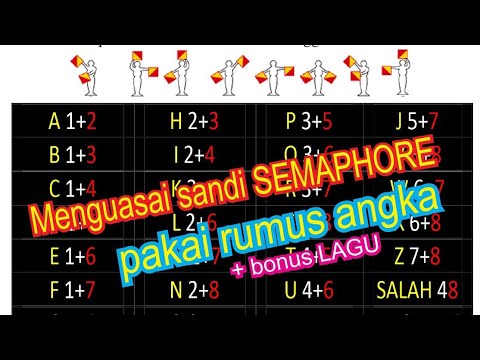 Detail Gambar Sandi Semaphore Nomer 20