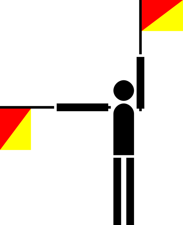 Detail Gambar Semaphore Semaphore Huruf A Nomer 11