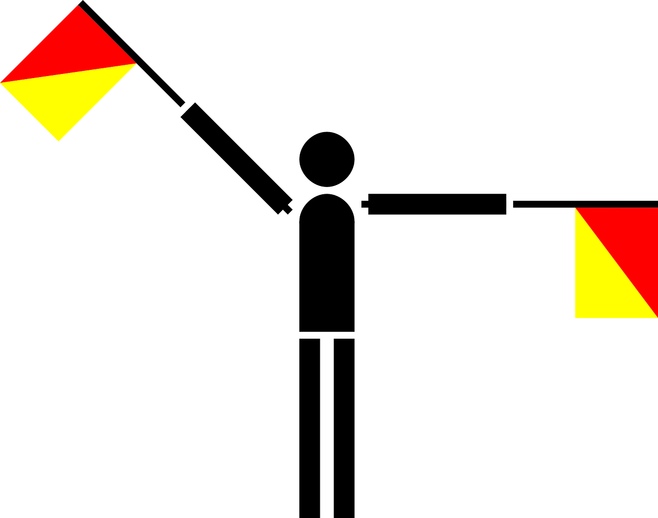 Detail Gambar Semaphore Semaphore Huruf A Nomer 27