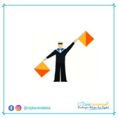 Detail Gambar Semaphore Semaphore Huruf A Nomer 32