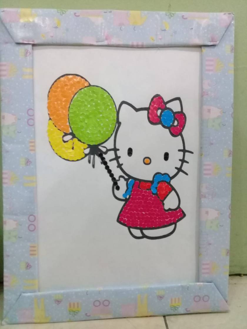 Detail Gambar Seni Rupa 2 Dimensi Hello Kitty Nomer 4