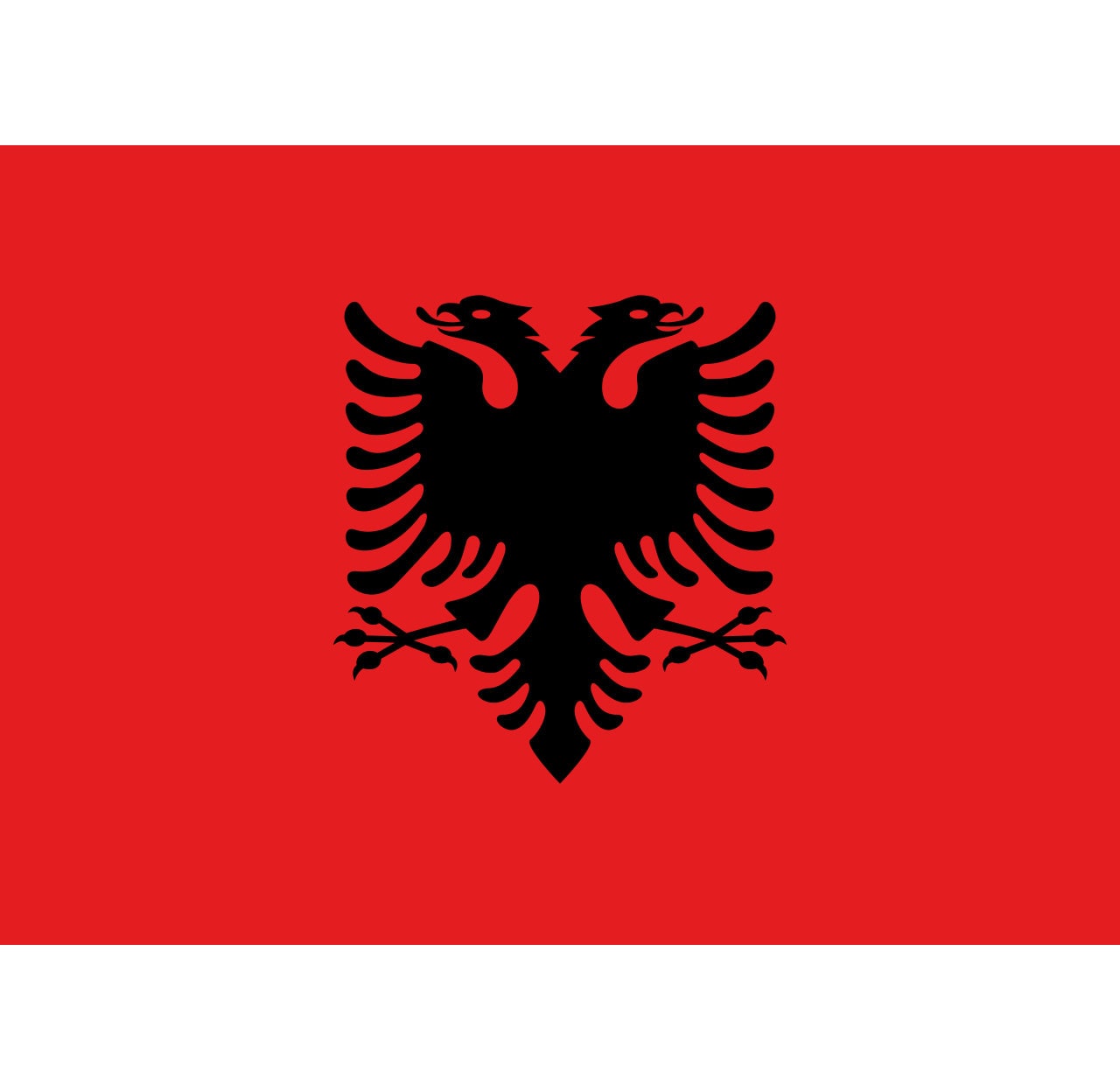 Detail Albanische Flagge Zeichnen Nomer 2