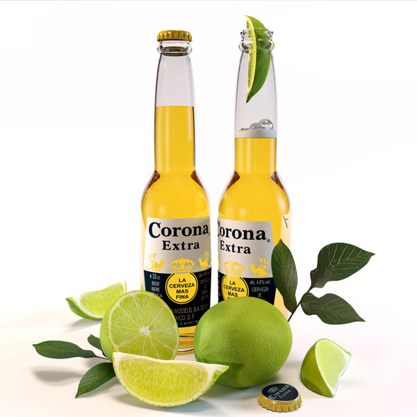 Detail Corona Extra Mit Limette Nomer 2