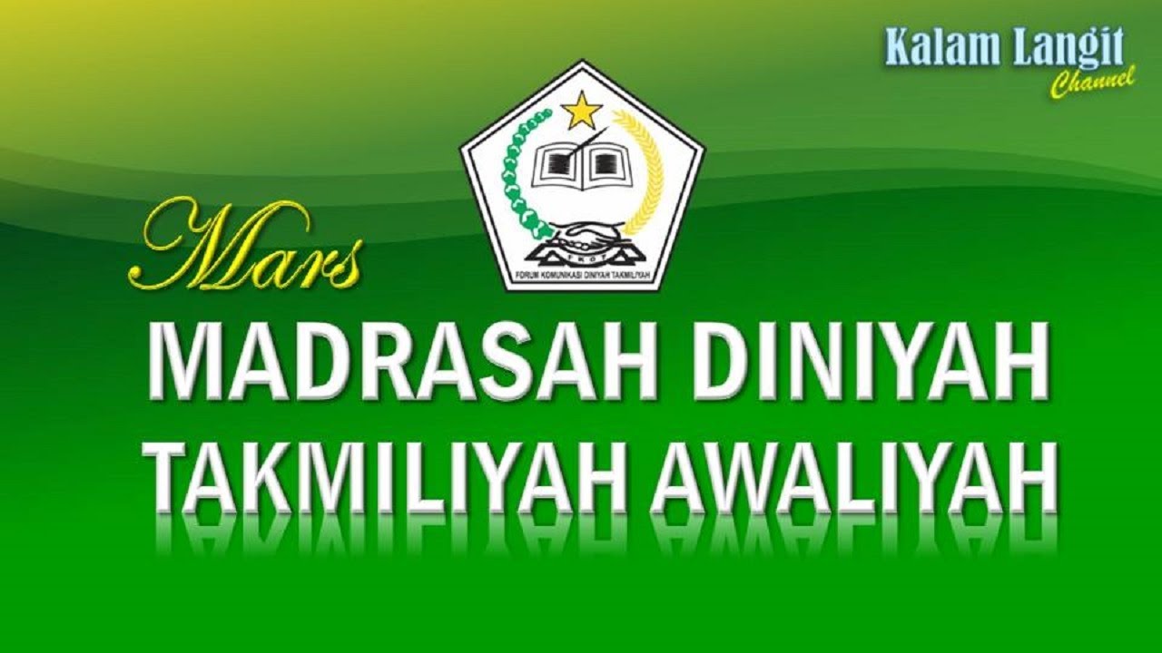 Detail Download Logo Madrasah Diniyyah Takmiliyyah Awaliyah Nomer 46