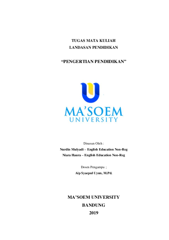 Detail Download Logo Masoem University Nomer 8