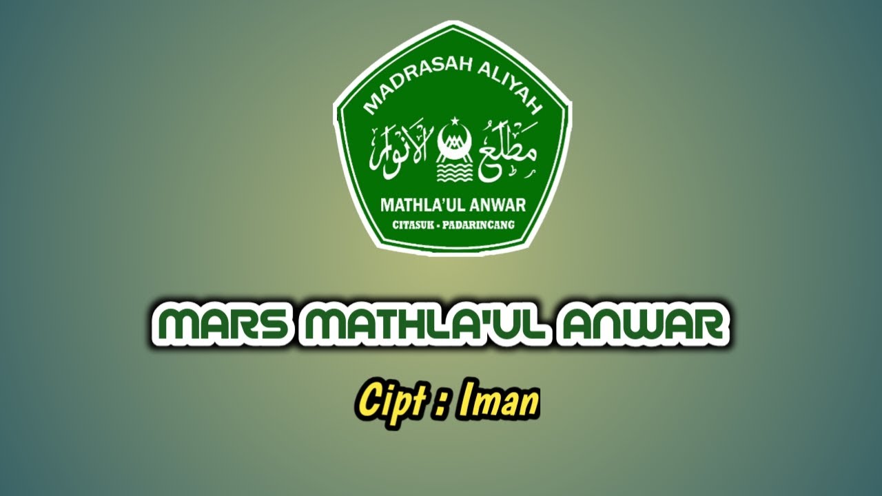 Detail Download Logo Mathlaul Anwar Nomer 33