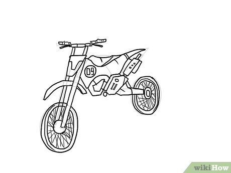 Detail Gambar Sepeda Motor Putih Untuk Diwarnai Nomer 25