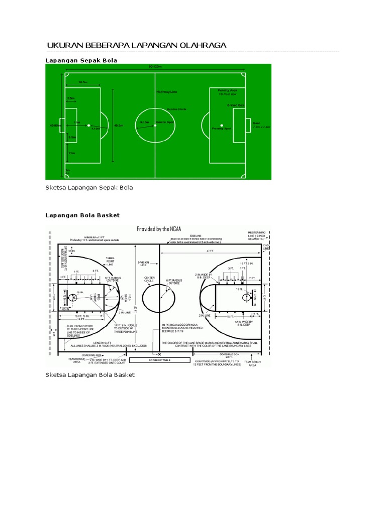 Detail Gambar Sket Lapangan Bola Kaki Nomer 47