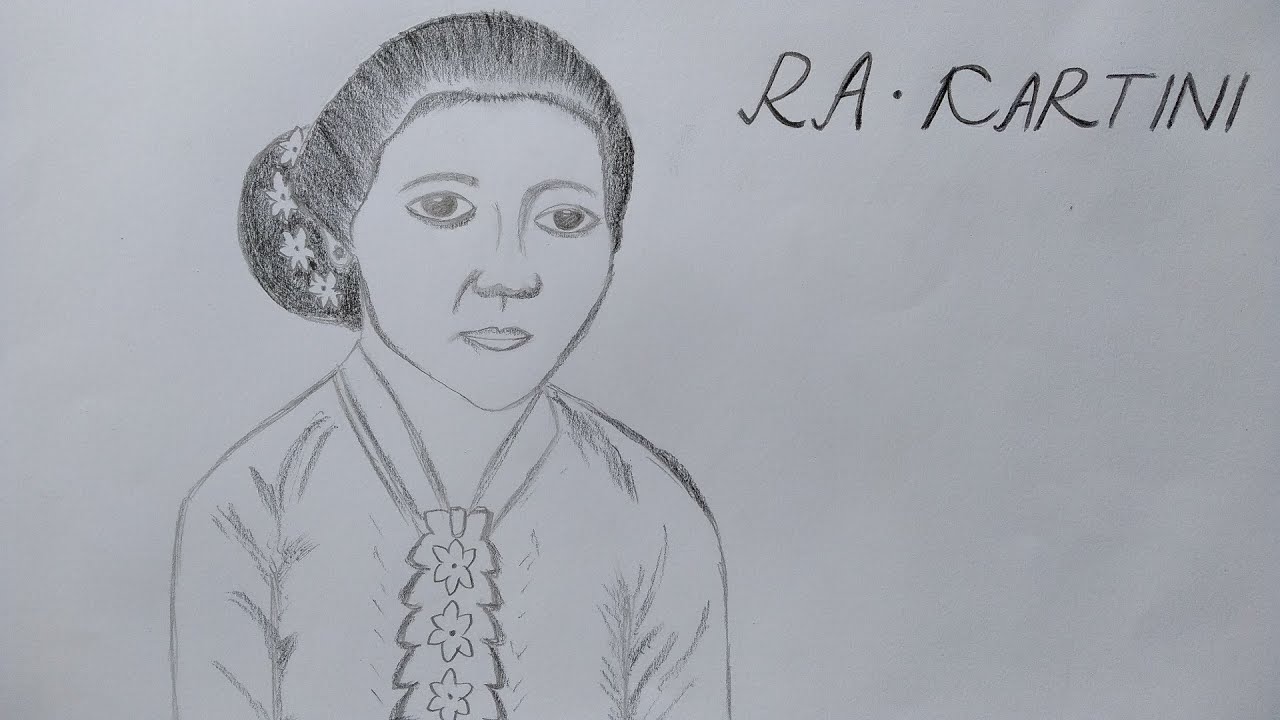 Detail Gambar Sketsa Pahlawan Ibu Kartini Koleksi Nomer 14