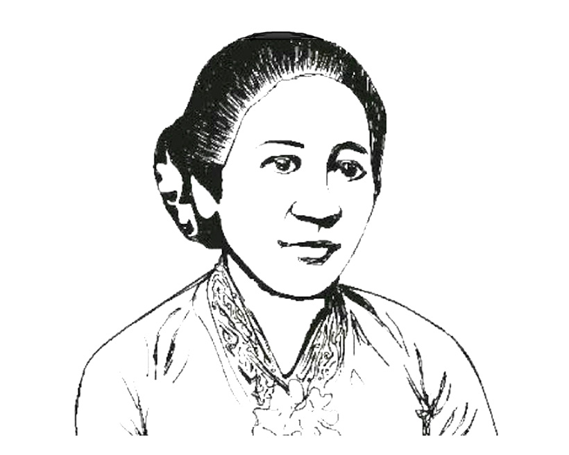 Detail Gambar Sketsa Pahlawan Ibu Kartini Nomer 17