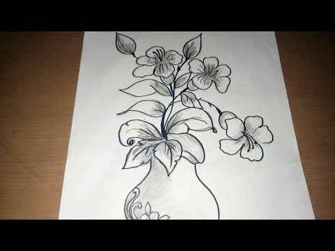 Detail Gambar Sketsa Untuk Vas Bunga Nomer 12