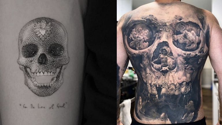 Gambar Skull Untuk Tato - KibrisPDR