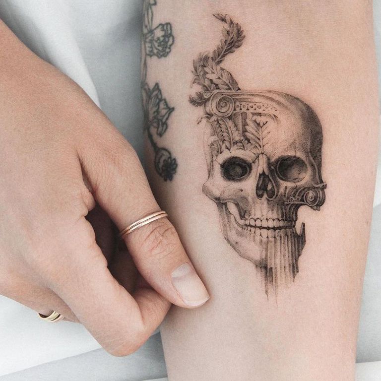 Detail Gambar Skull Untuk Tato Nomer 2