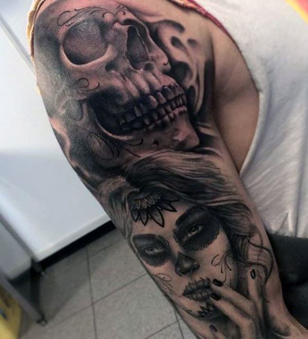 Detail Gambar Skull Untuk Tato Nomer 39