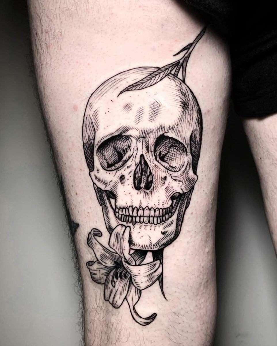 Detail Gambar Skull Untuk Tato Nomer 53