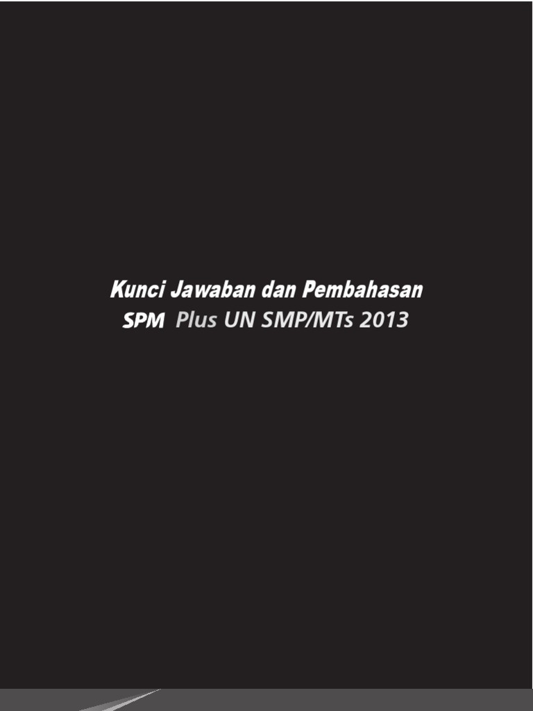 Detail Gambar Spm Bahasa Indonesia Smp Nomer 18