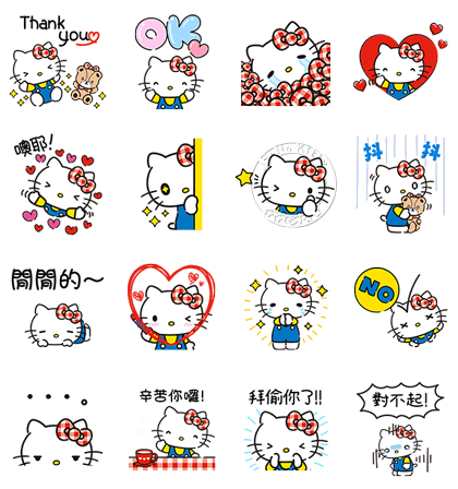 Detail Gambar Stiker Hello Kitty Nomer 55