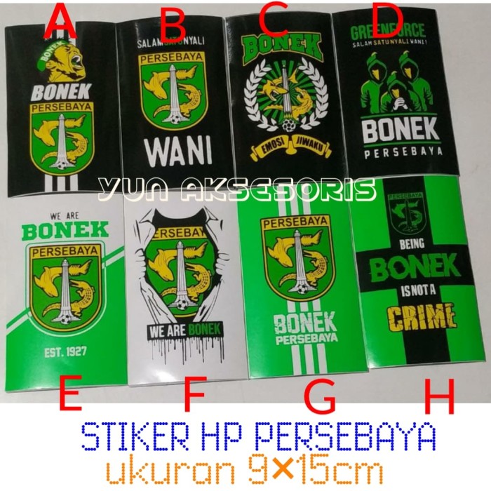 Detail Gambar Stiker Keren Persebaya Nomer 16