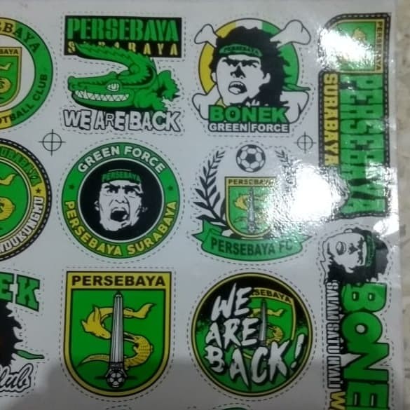 Detail Gambar Stiker Keren Persebaya Nomer 23