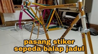 Detail Gambar Stiker Sepeda Balapan Nomer 16