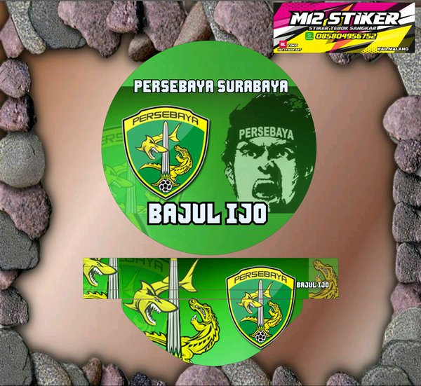 Detail Gambar Stikerkeren Persebaya Nomer 32