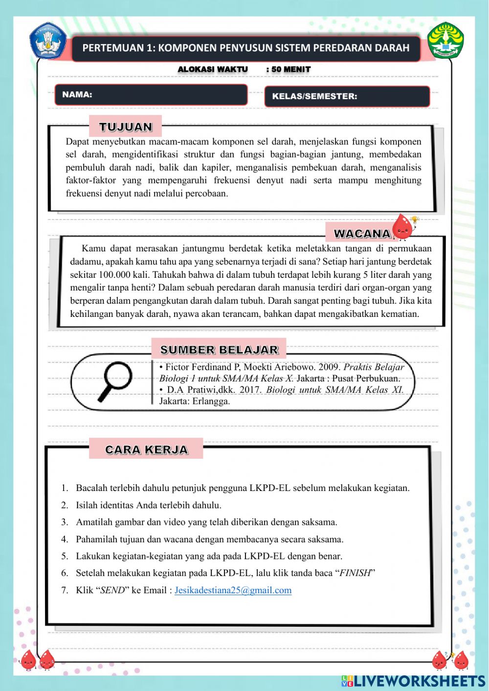 Detail Gambar Struk Peredaran Darah Manusia Nomer 47
