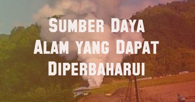 Detail Gambar Sumber Daya Alam Yang Dapat Diperbaharui Nomer 13