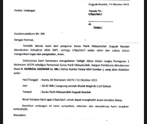 Detail Gambar Surat Untuk Tk Nomer 30