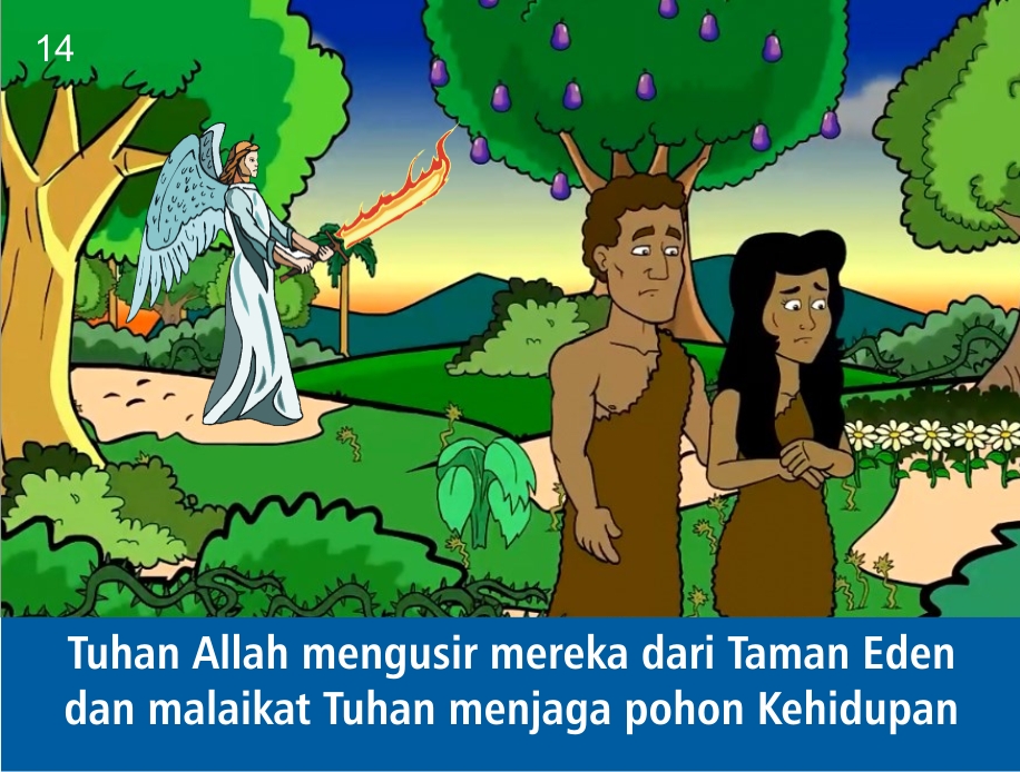 Detail Gambar Taman Eden Menrut Alkitab Untuk Sekolah Minggu Nomer 4