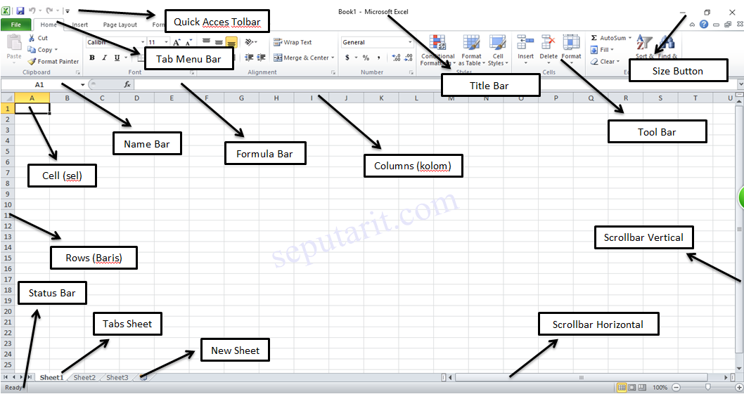 Detail gambar tampilan microsoft excel koleksi nomer 8