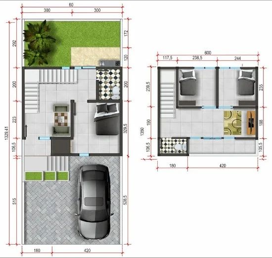 Detail Gambar Tangga Untuk Denah Dengan Photoshop Nomer 13