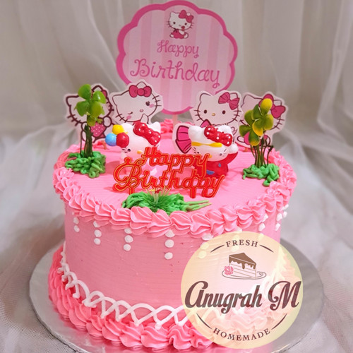 Gambar Tart Hello Kitty - KibrisPDR