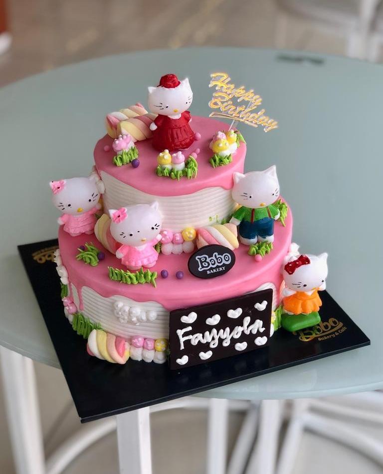 Detail Gambar Tart Hello Kitty Nomer 8