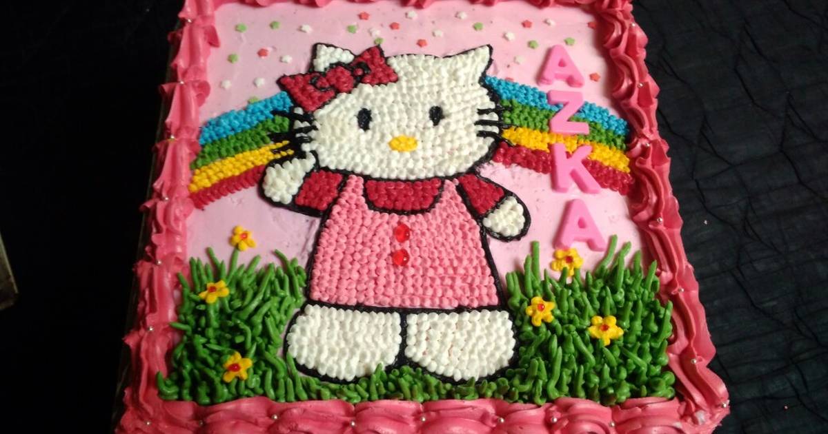 Detail Gambar Tart Hello Kitty Nomer 13