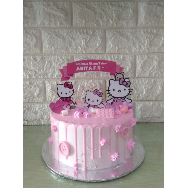 Detail Gambar Tart Hello Kitty Nomer 25