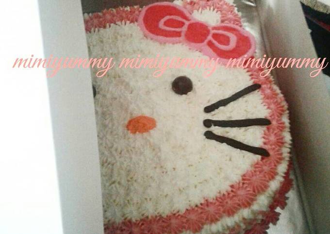 Detail Gambar Tart Hello Kitty Nomer 43