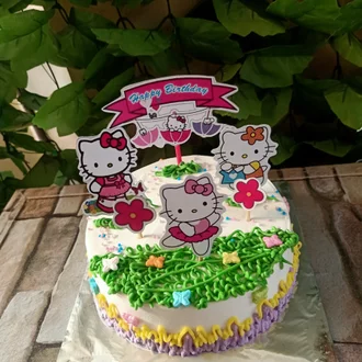 Detail Gambar Tart Hello Kitty Nomer 47