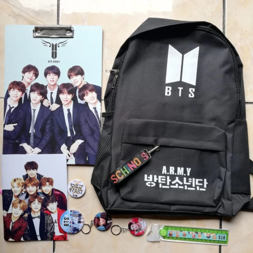 Detail Gambar Tas Bts Dan Army Untuk Jalan Nomer 16