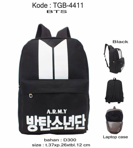 Detail Gambar Tas Bts Dan Army Untuk Liburan Nomer 16