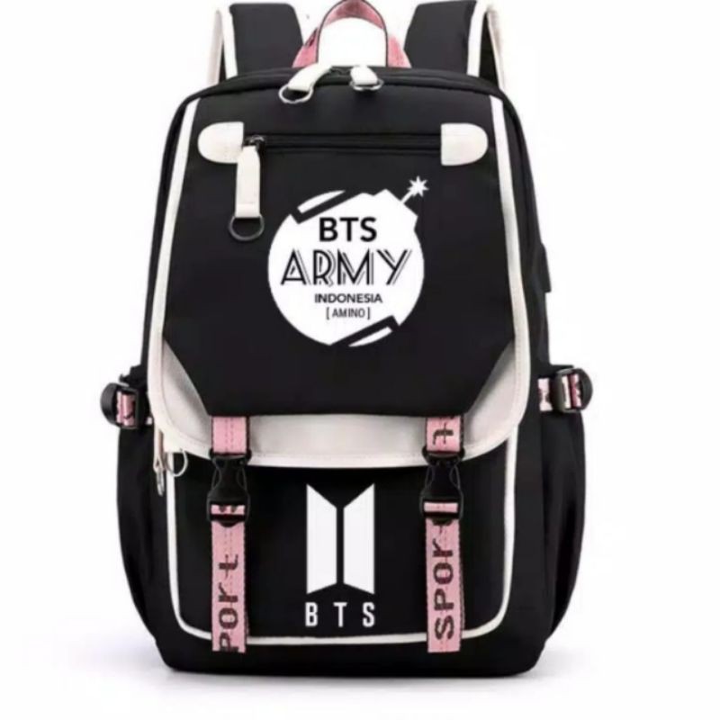 Detail Gambar Tas Bts Dan Army Untuk Liburan Nomer 4