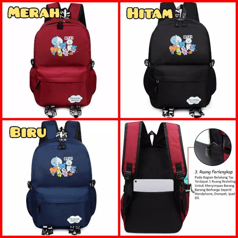 Detail Gambar Tas Bts Dan Army Untuk Liburan Nomer 33
