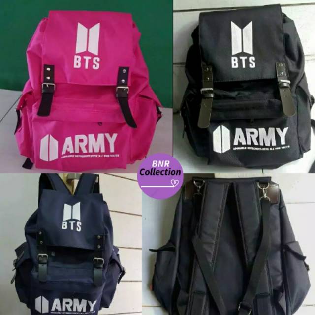 Detail Gambar Tas Bts Dan Army Untuk Liburan Nomer 46