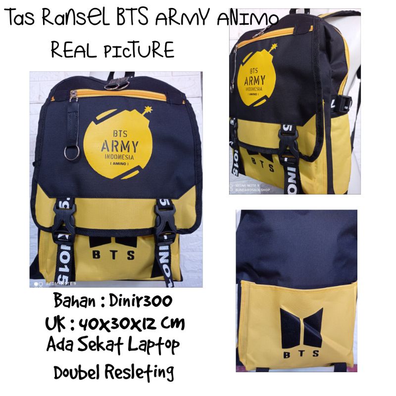 Detail Gambar Tas Bts Dan Army Untuk Liburan Nomer 51