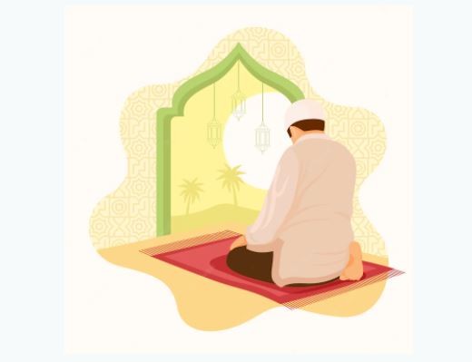 Detail Gambar Tata Cara Sholat Nomer 28