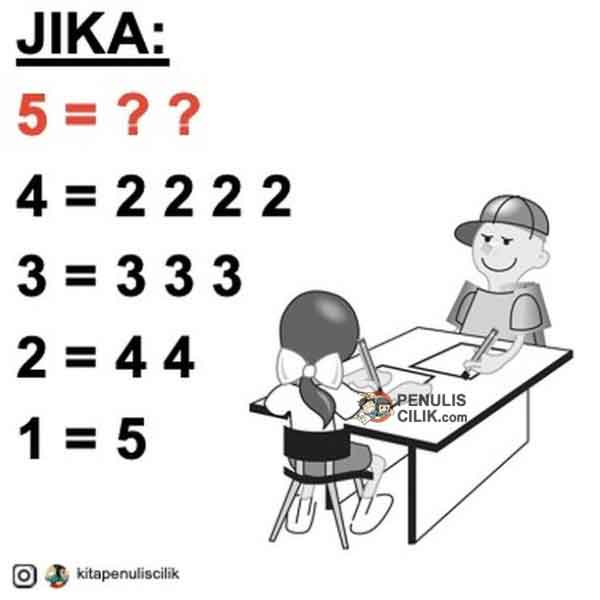 Detail Gambar Teka Teki Matematika Dan Jawabannya Nomer 11