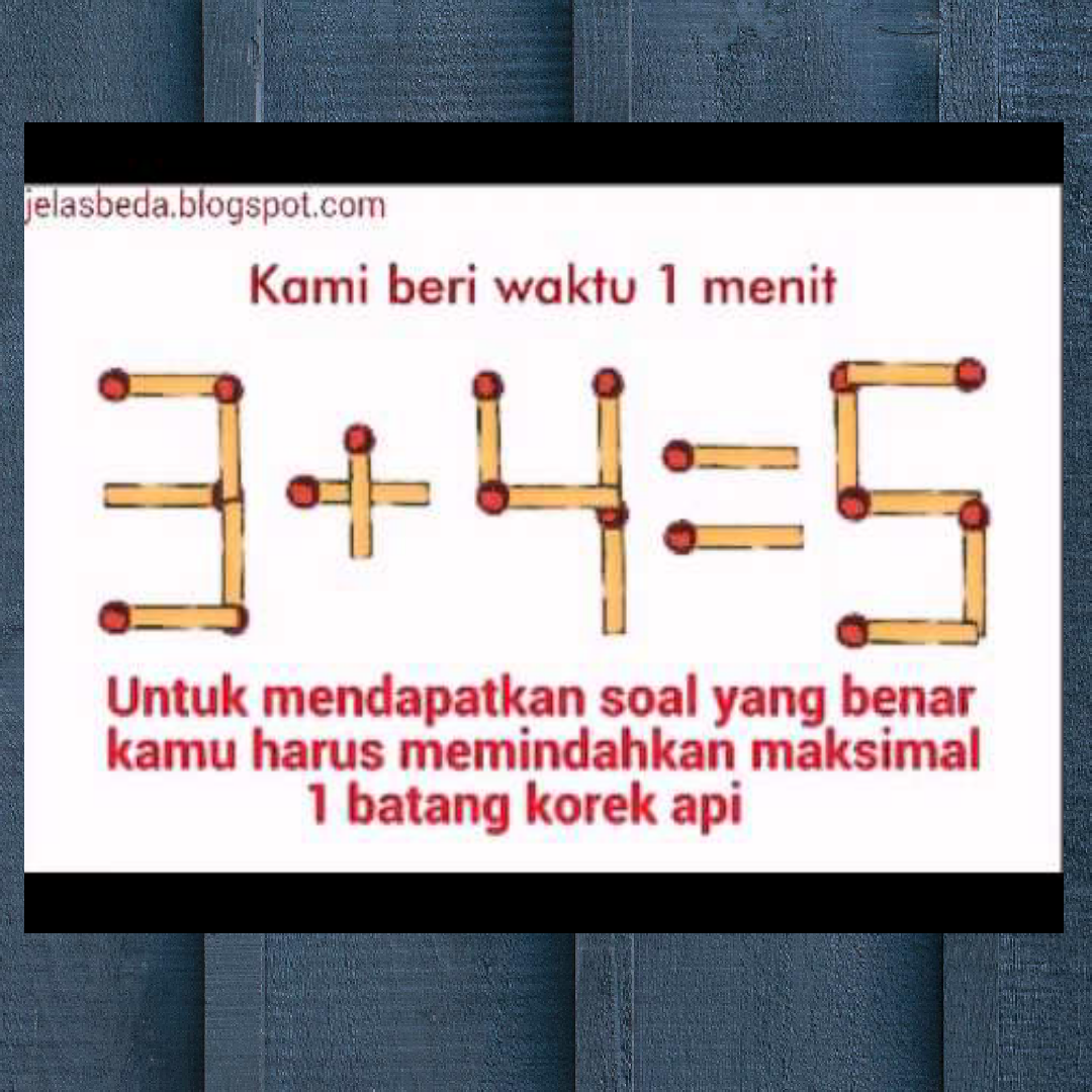 Detail Gambar Teka Teki Matematika Dan Jawabannya Nomer 42